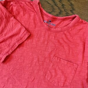 The Normal Brand Pocket T Shirt Mens Medium Red Short Sleeve Cotton